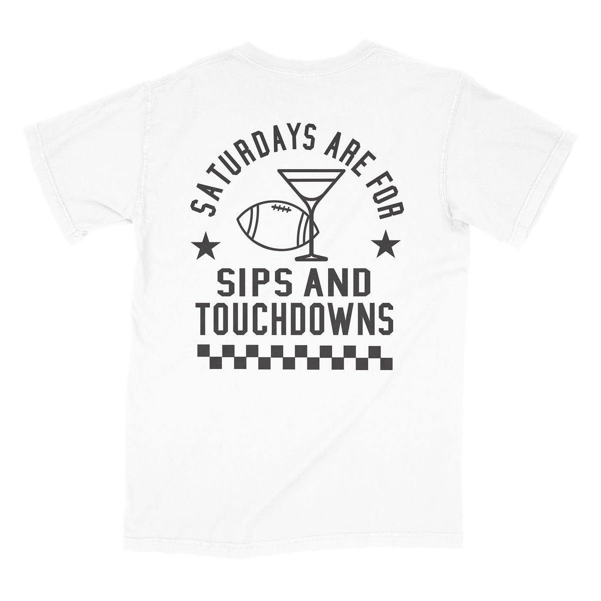 Touchdown Drinks Front And Back Shirt