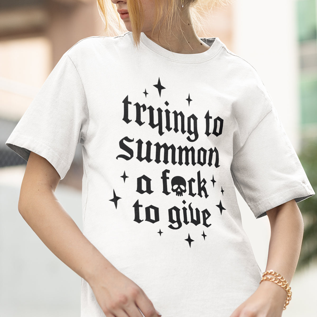 Trying to Summon Heavyweight Shirt