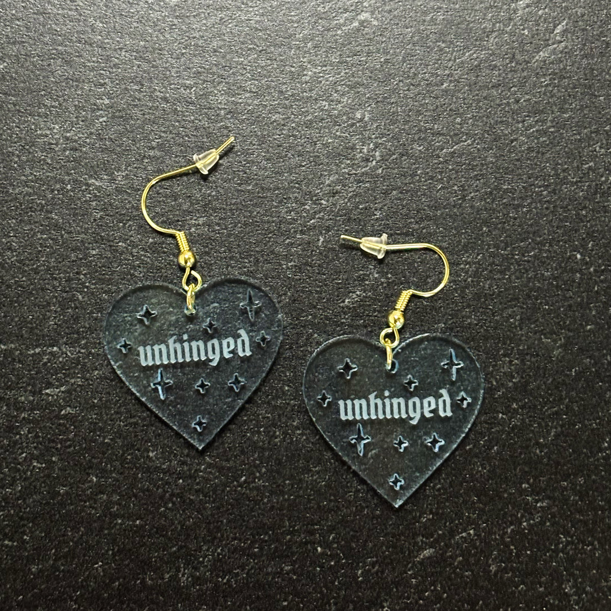 Unhinged Heart-Shaped Earrings