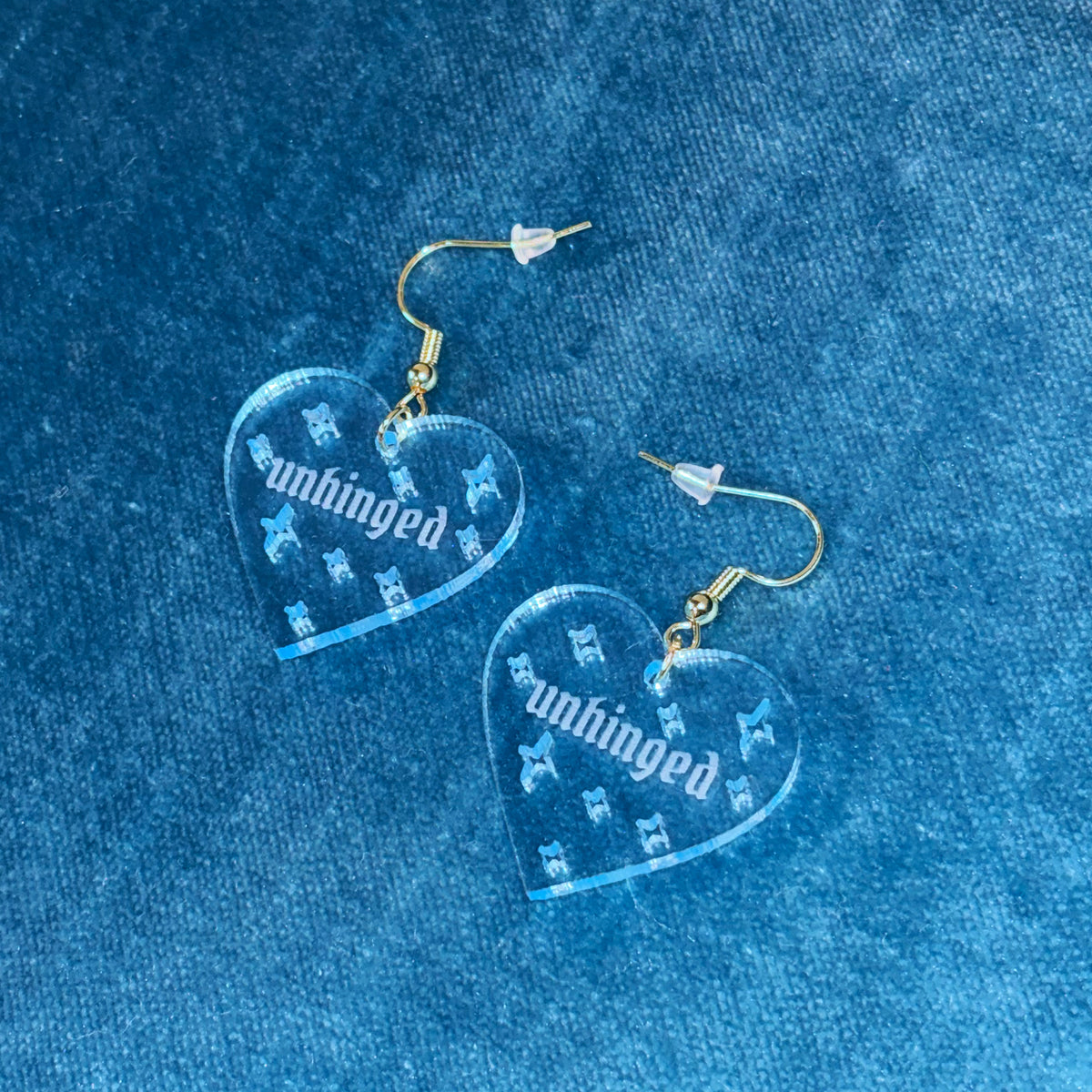 Unhinged Heart-Shaped Earrings