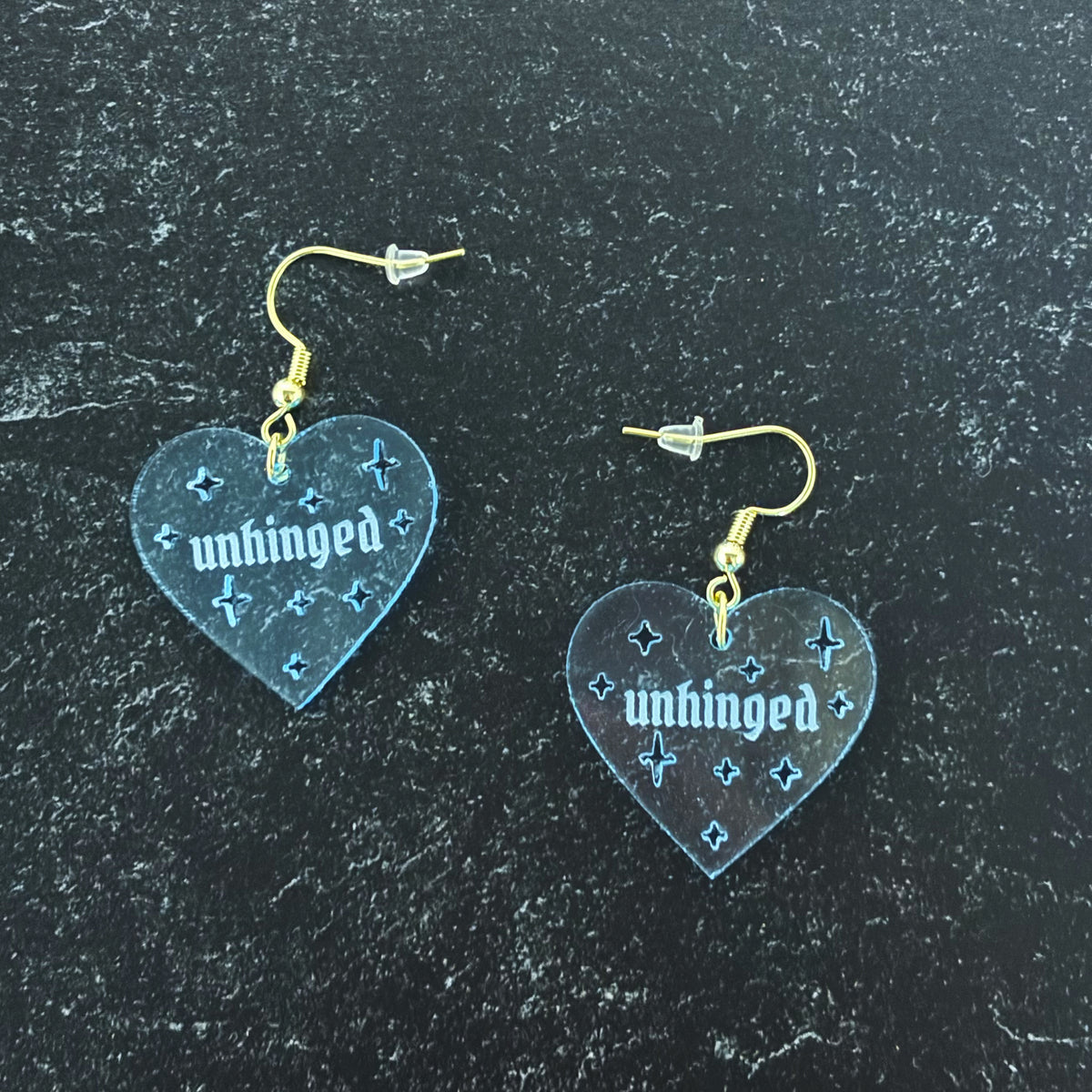 Unhinged Heart-Shaped Earrings