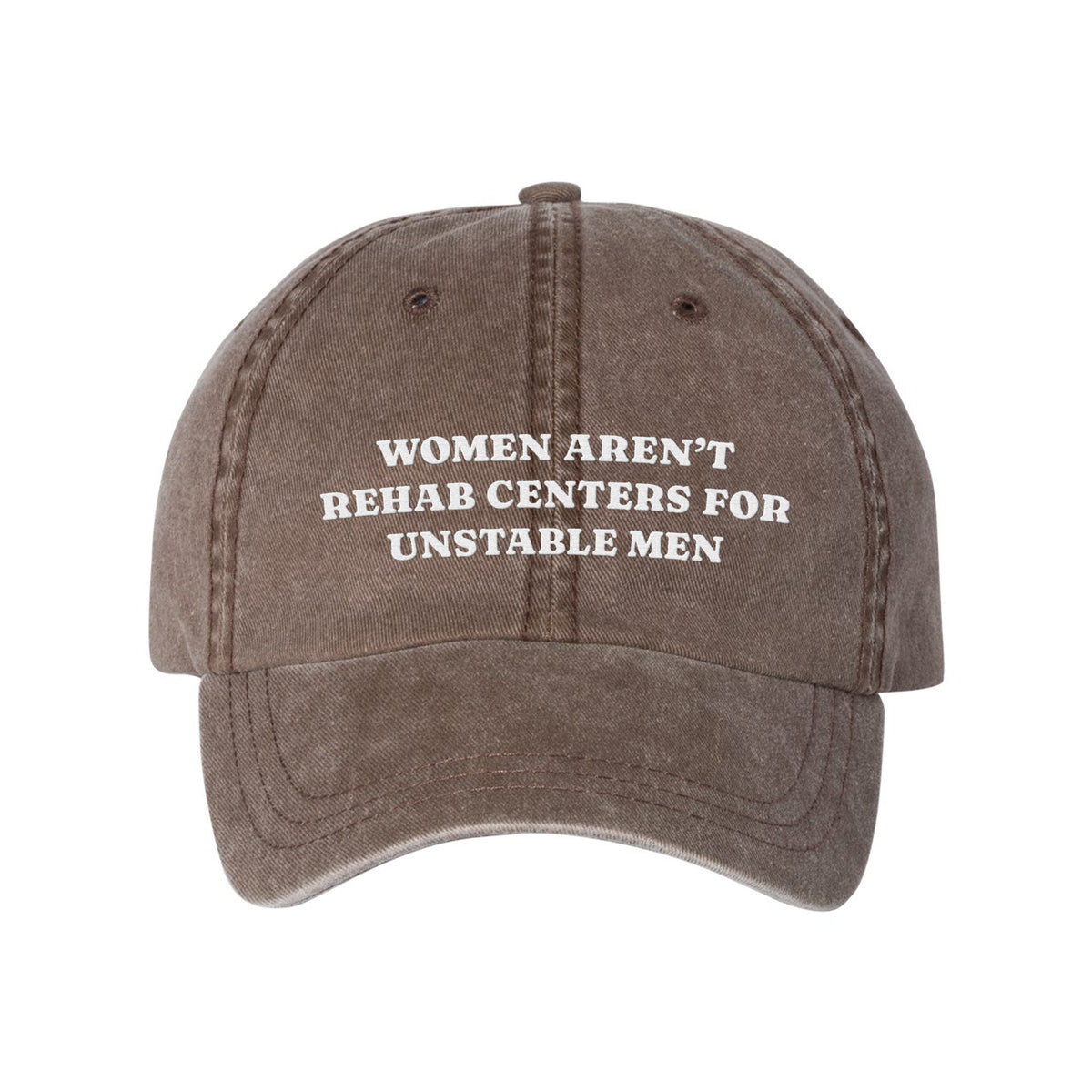 Unstable Men Embroidered Pigment-Dyed Cap