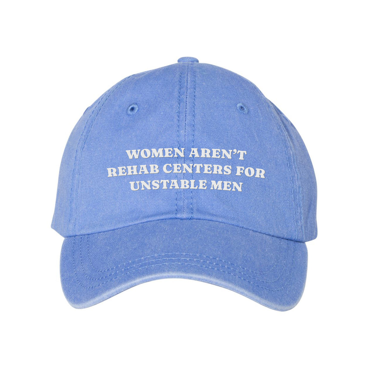 Unstable Men Embroidered Pigment-Dyed Cap