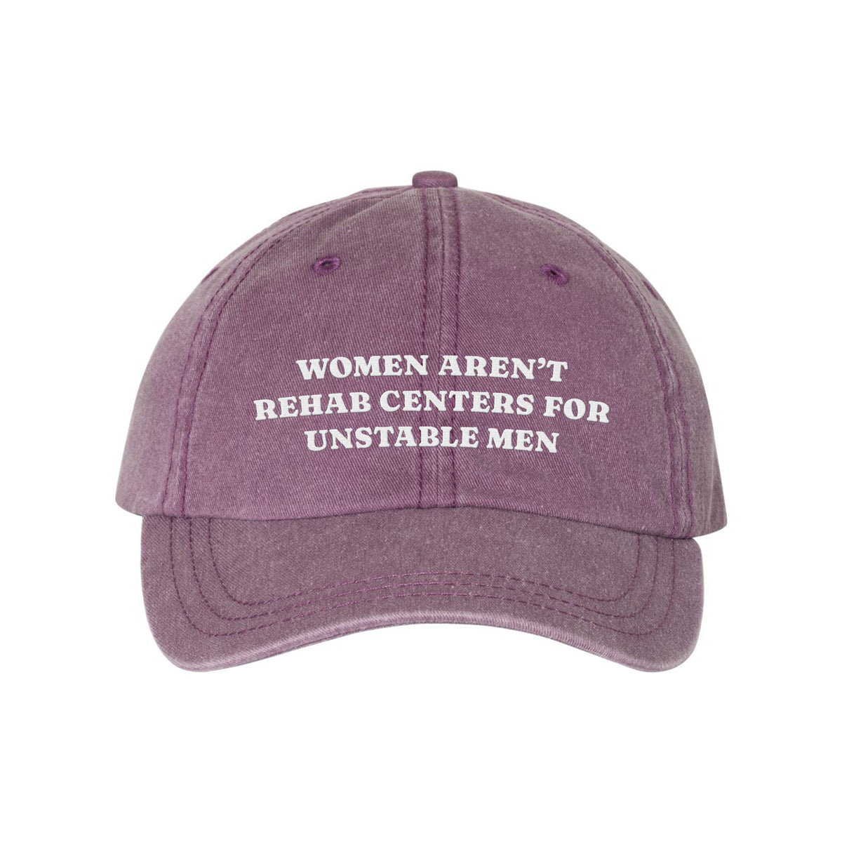 Unstable Men Embroidered Pigment-Dyed Cap