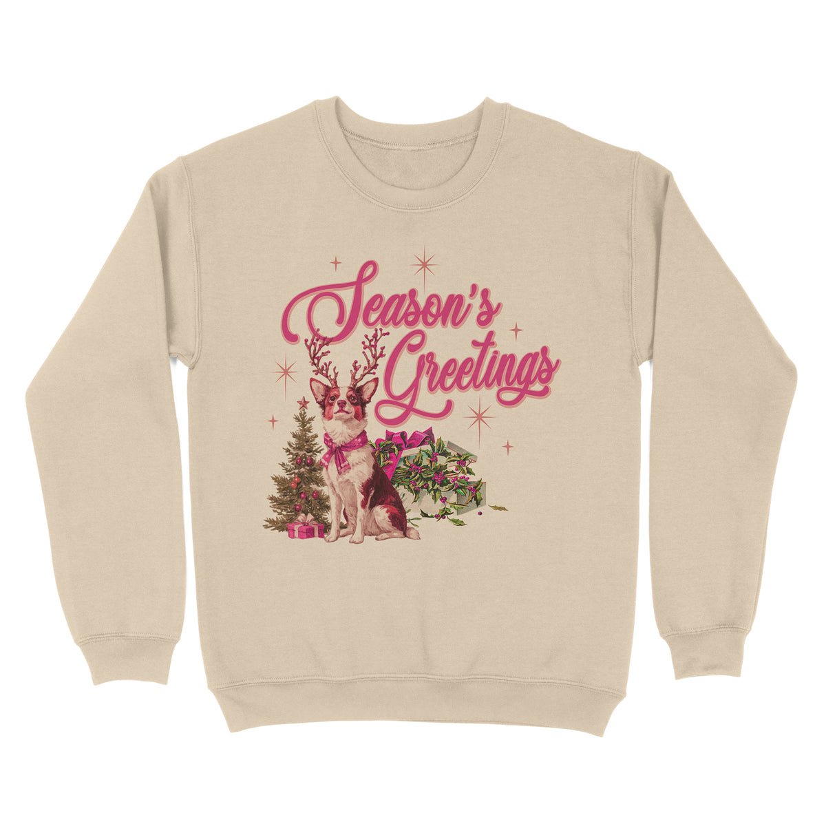 Vintage Season&#39;s Greetings Sweatshirt