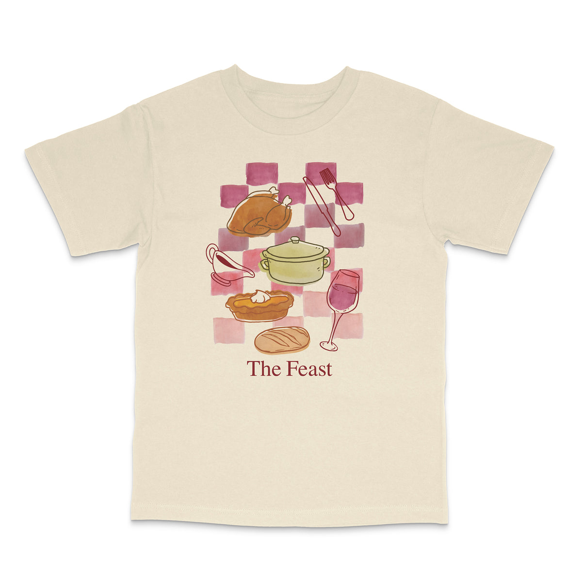 Watercolor Feast Heavyweight Shirt