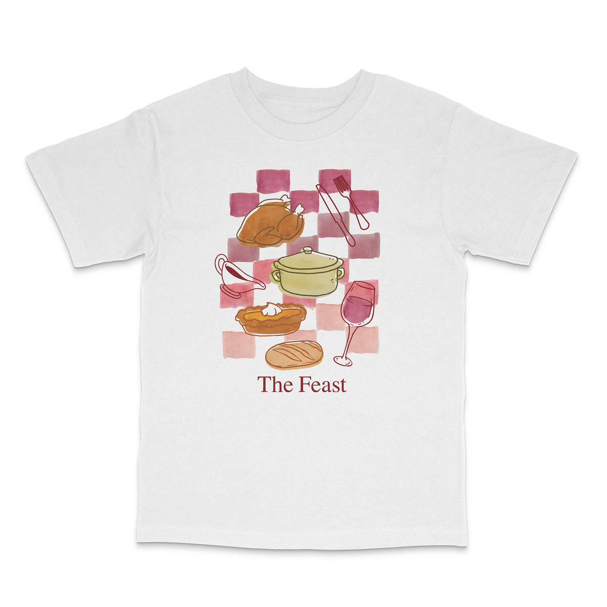 Watercolor Feast Heavyweight Shirt