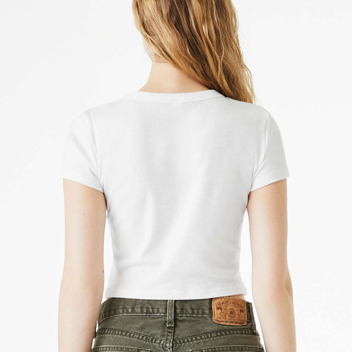 Poor Little Mary Micro Rib Baby Tee