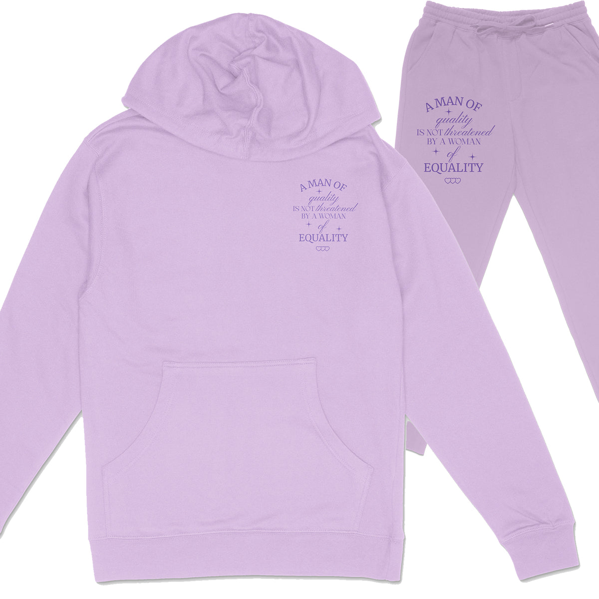 Woman of Equality Midweight Sweat Set Hoodie