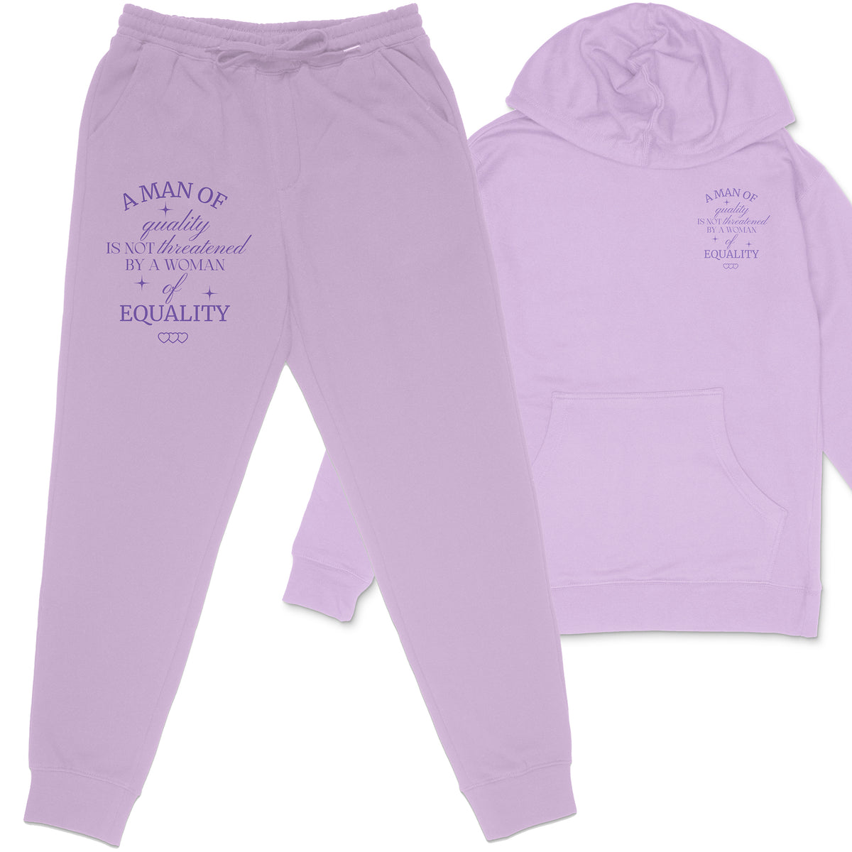 Woman of Equality Midweight Sweat Set Fleece Sweatpants