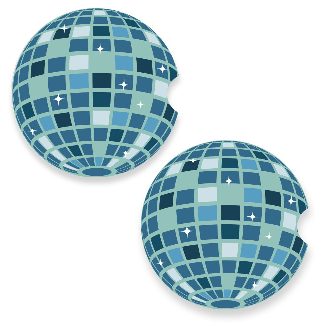 Disco Ball Car Coaster