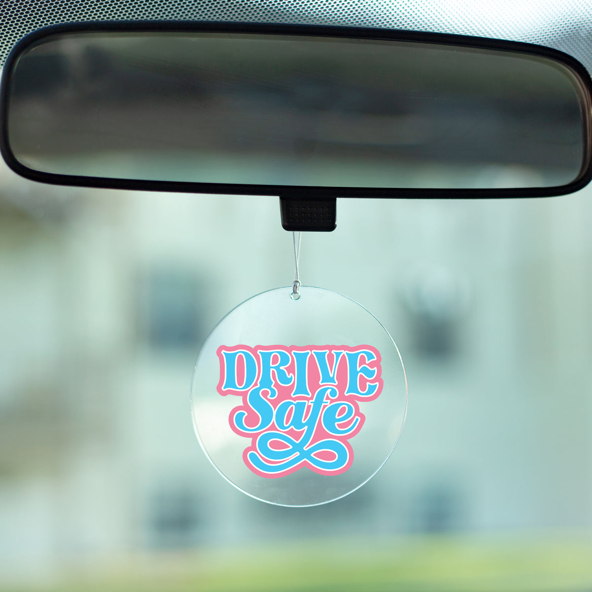 Drive Safe Rearview Mirror Hang