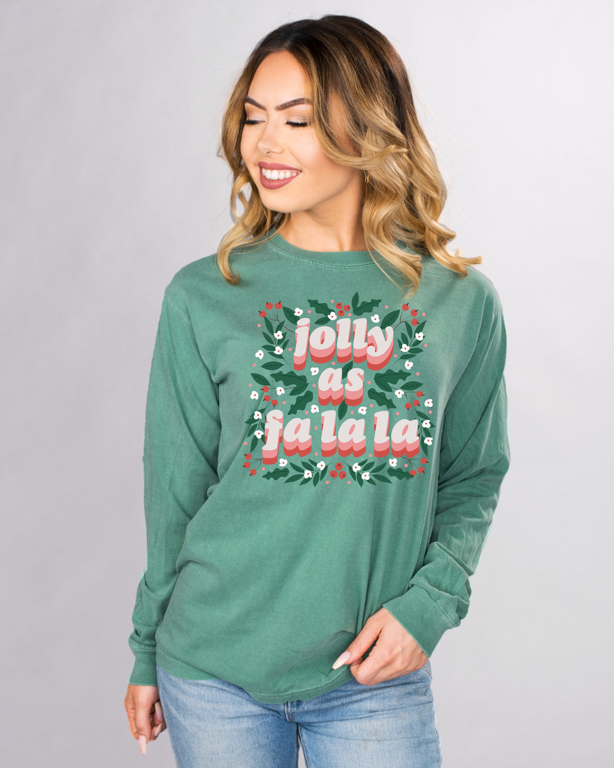 Jolly As Fa La La Long Sleeve