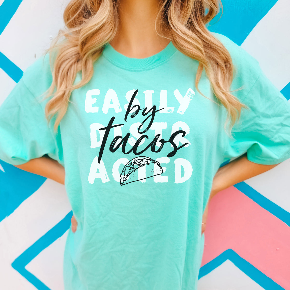 Easily Distracted By Tacos Shirt