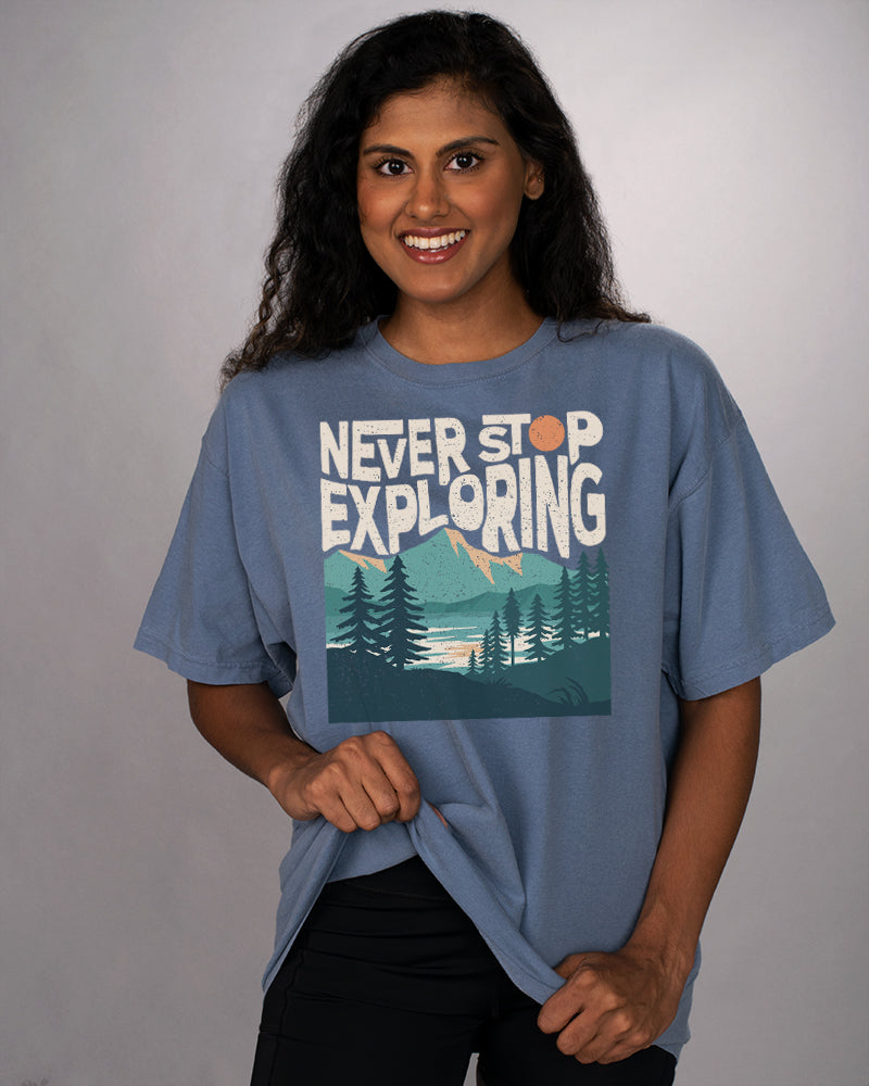 Never Stop Exploring Shirt