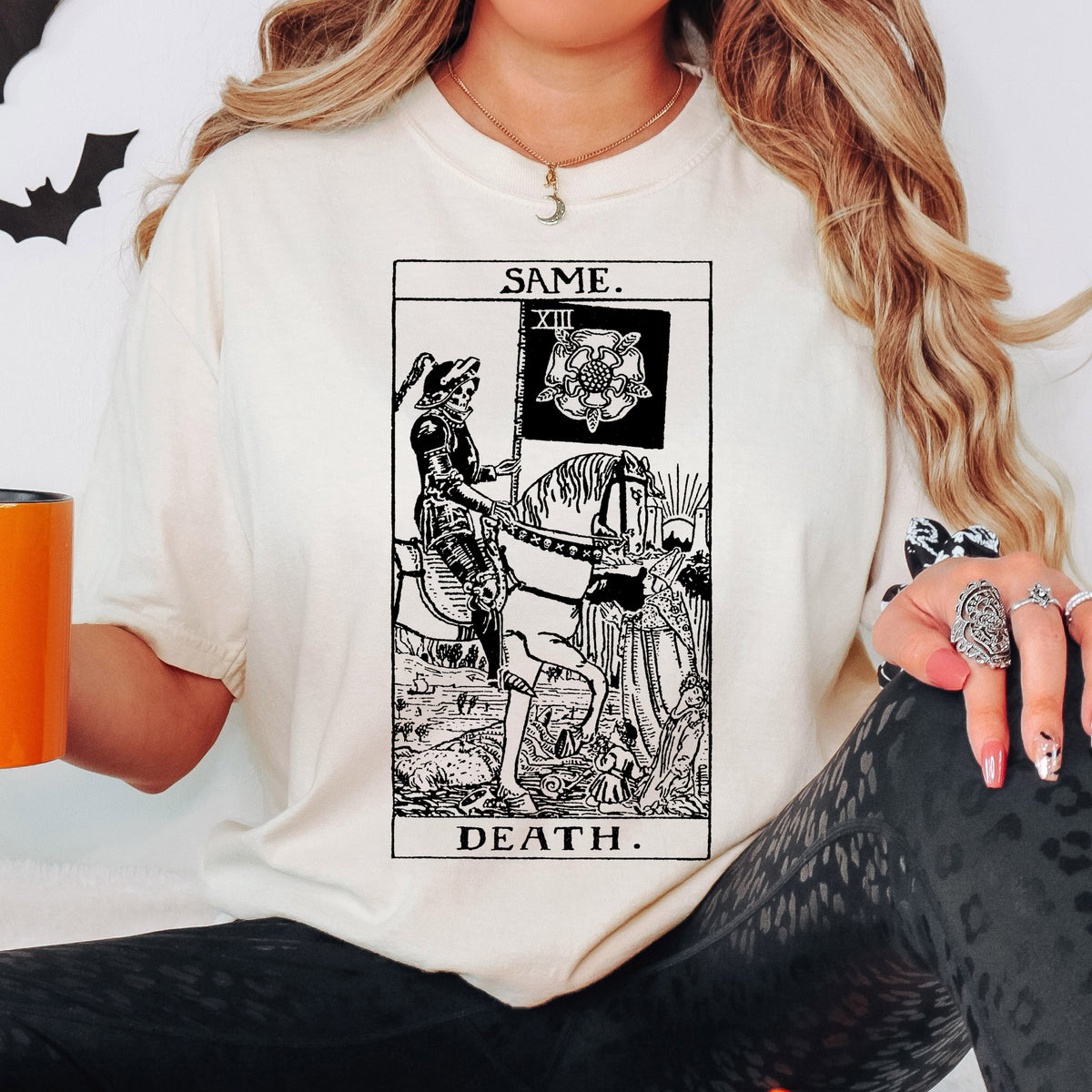 Same Death Tarot Card Shirt