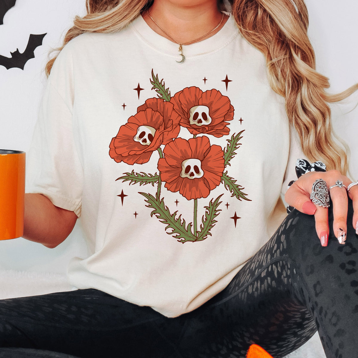 Spooky Florals Shirt