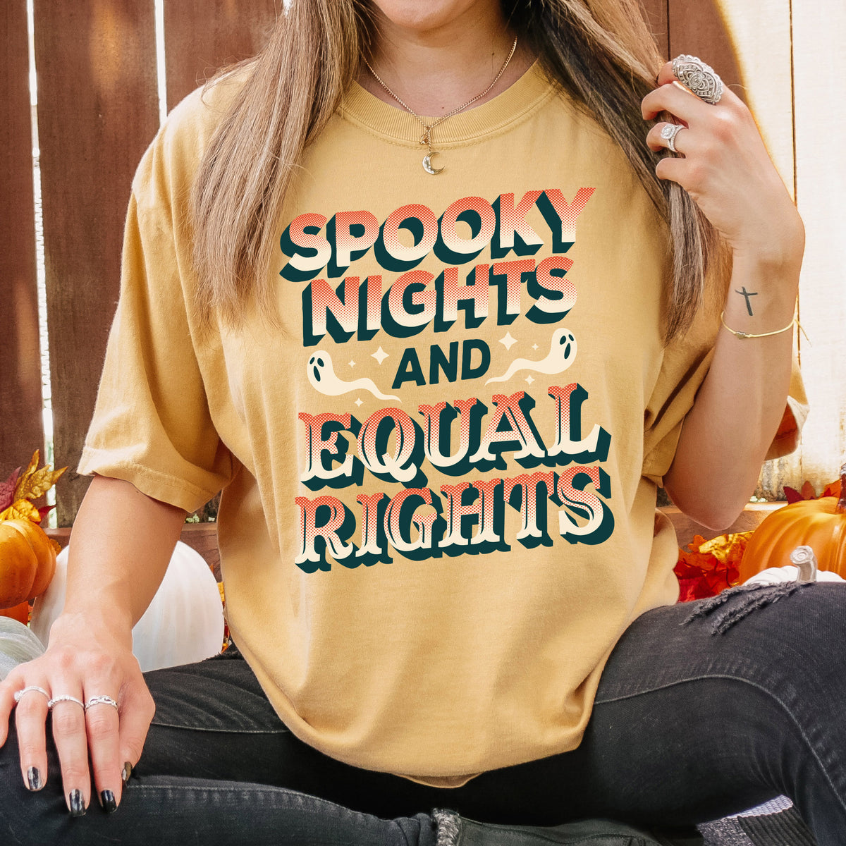 Spooky Nights and Equal Rights Shirt