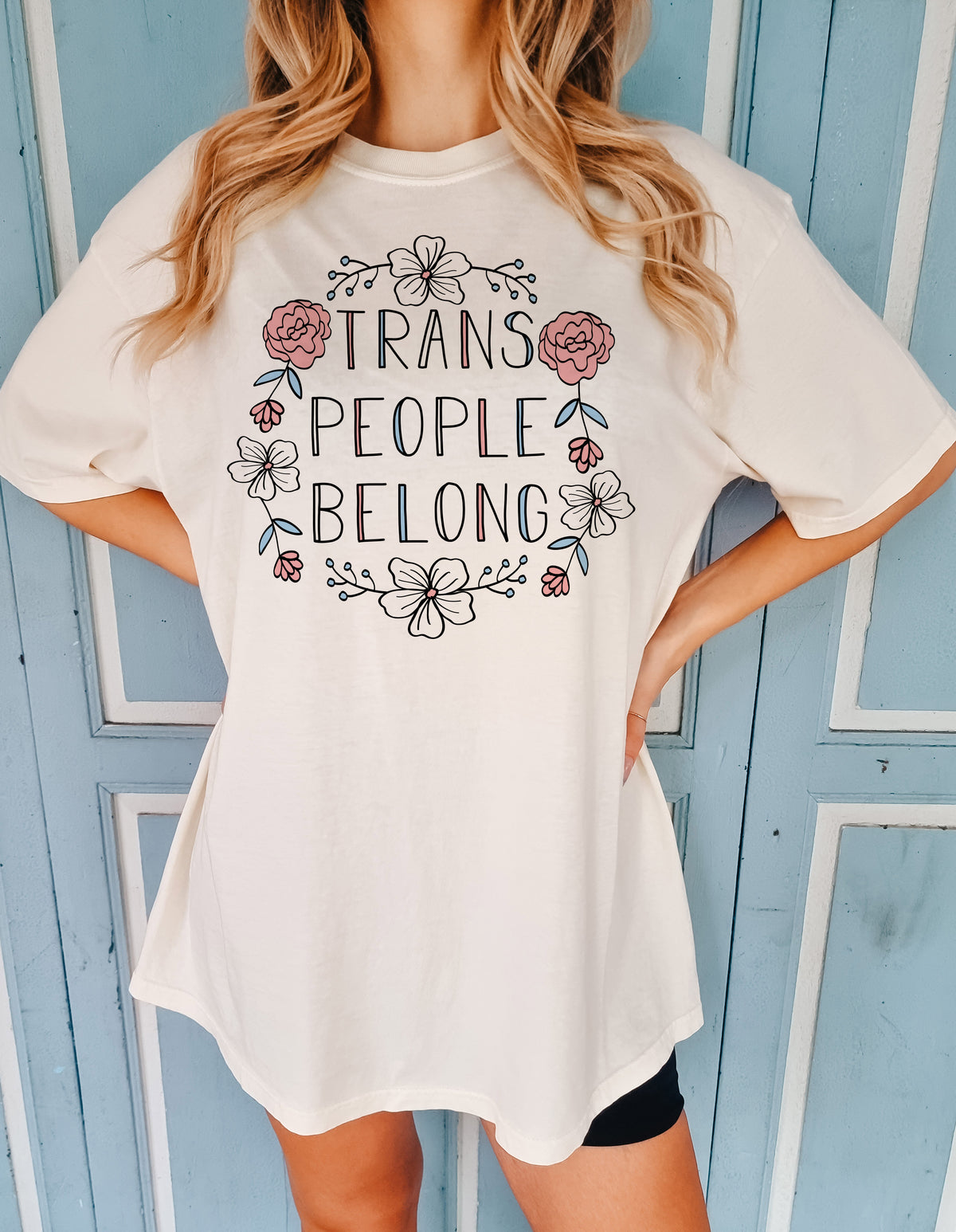 Trans People Belong Shirt
