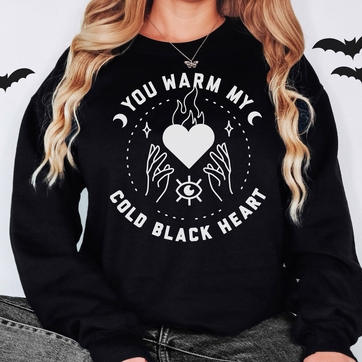 Cold Black Heart Sweatshirt