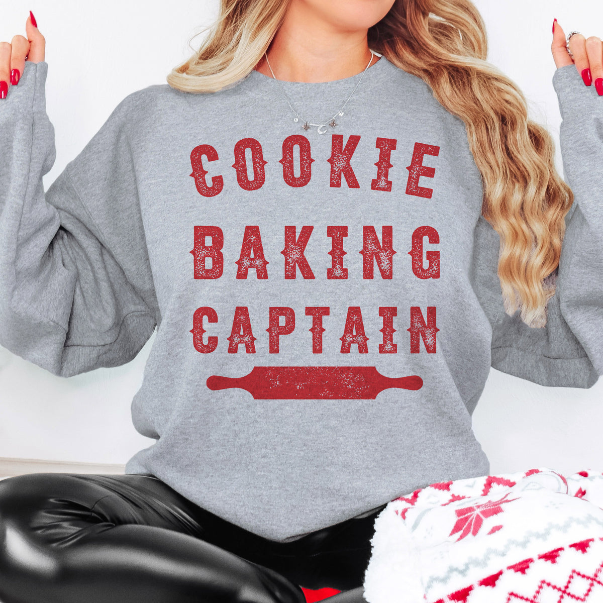 Cookie Baking Captain Sweatshirt
