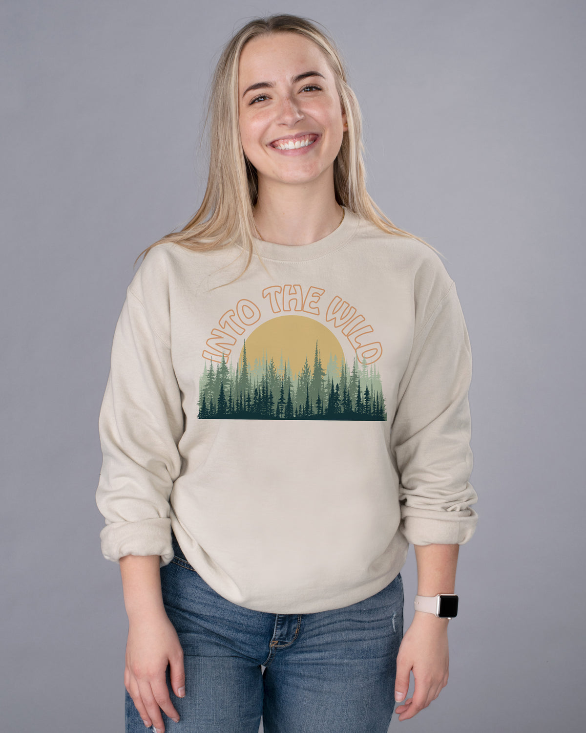 Into The Wild Crewneck Sweatshirt