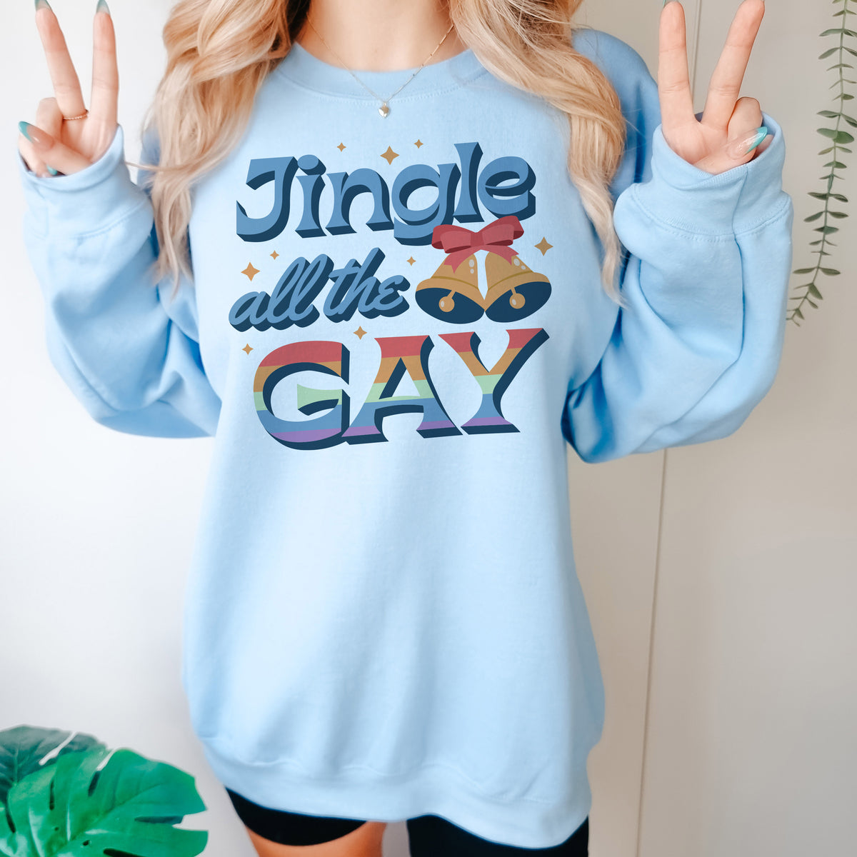 Jingle All The Gay Sweatshirt