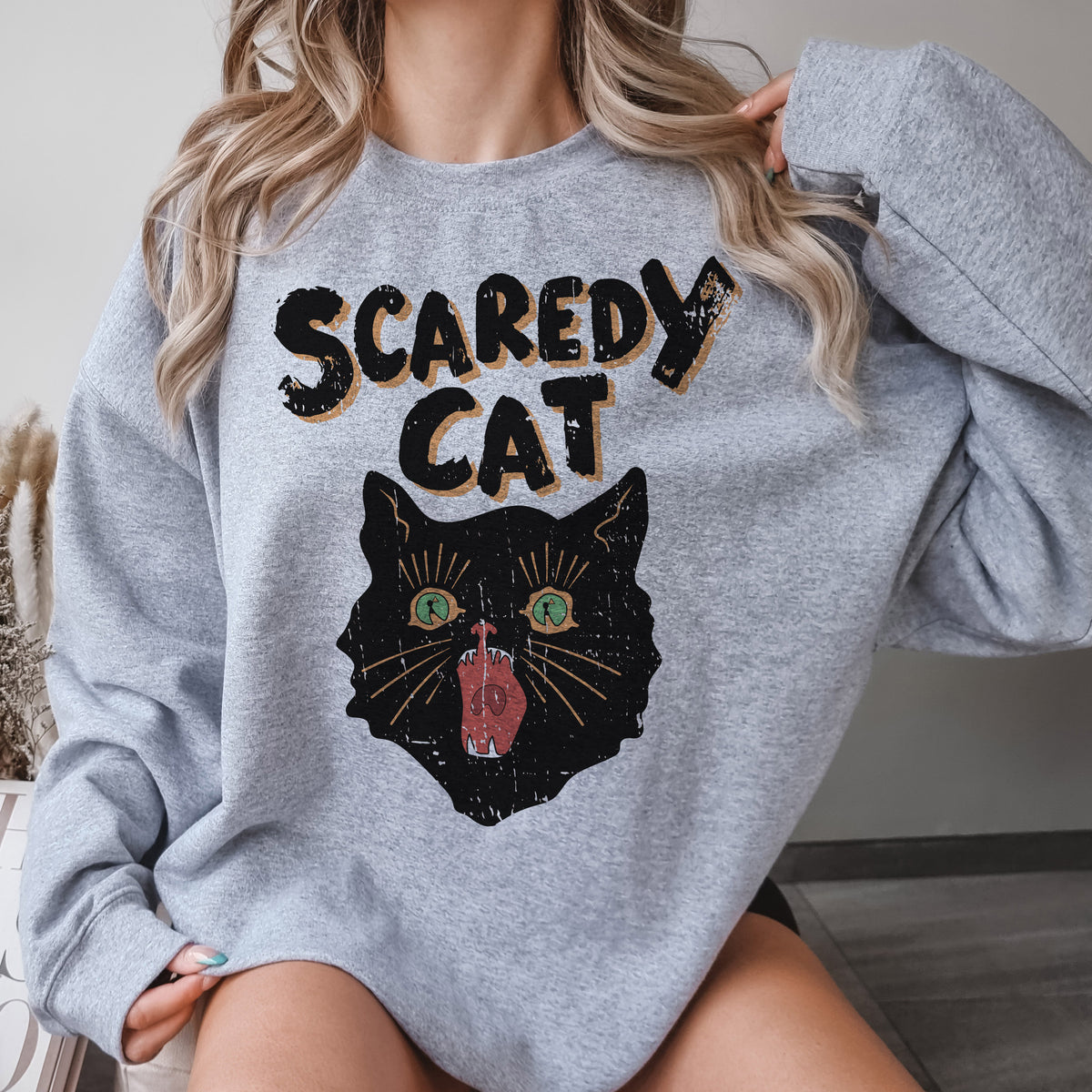 Scaredy Cat Sweatshirt