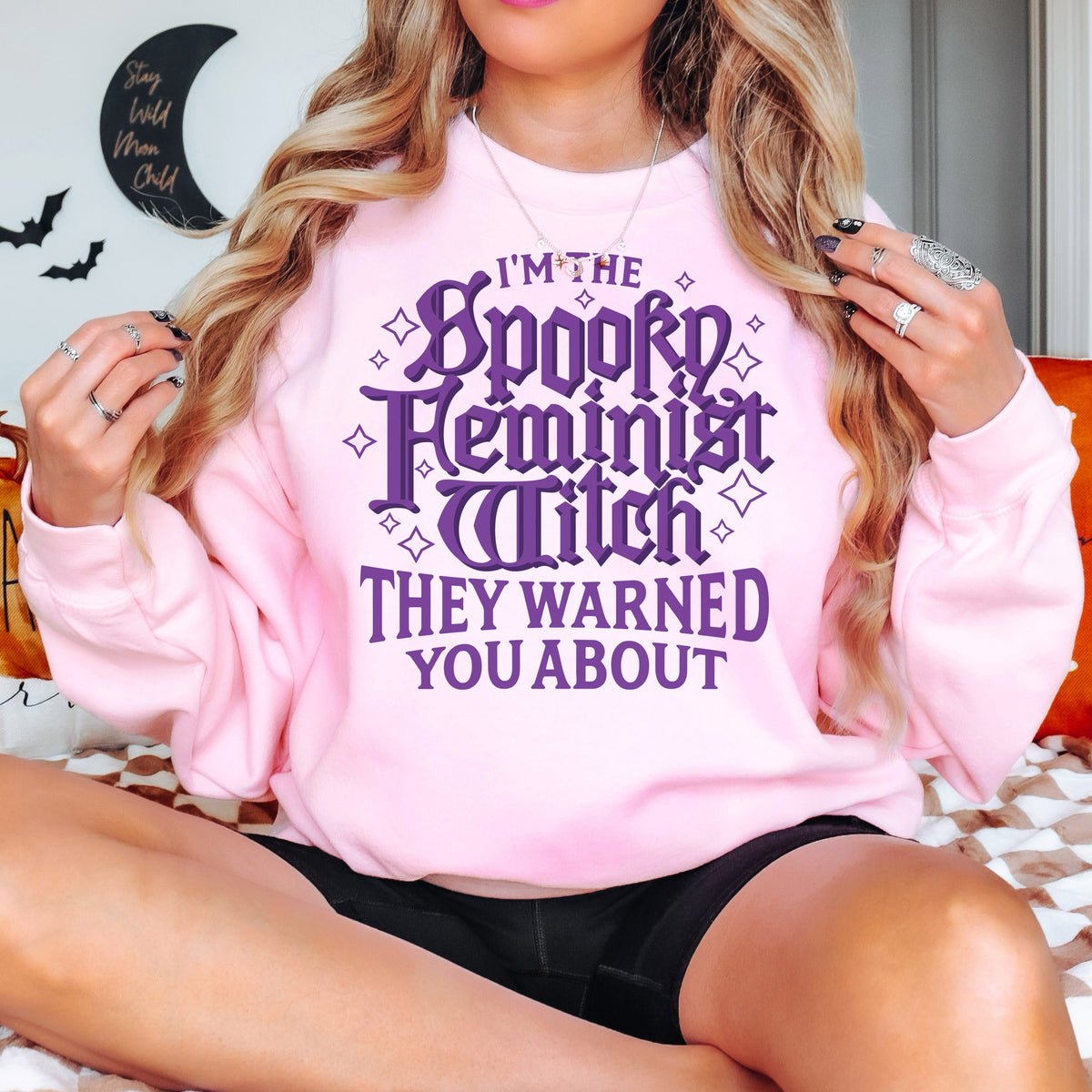 Spooky Feminist Witch Sweatshirt