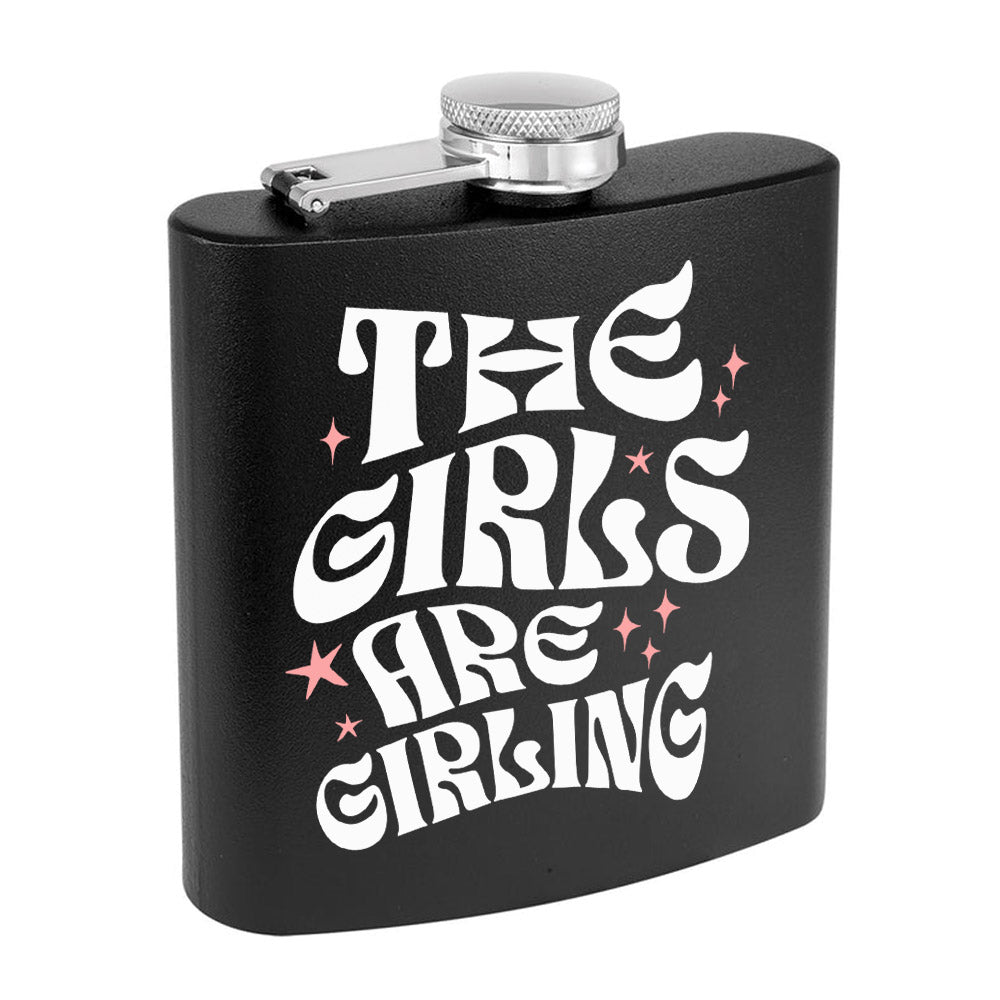 Girls Are Girling Flask