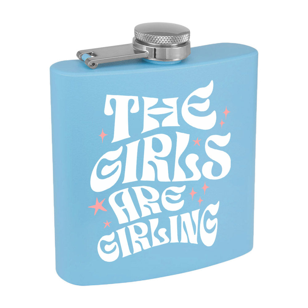 Girls Are Girling Flask