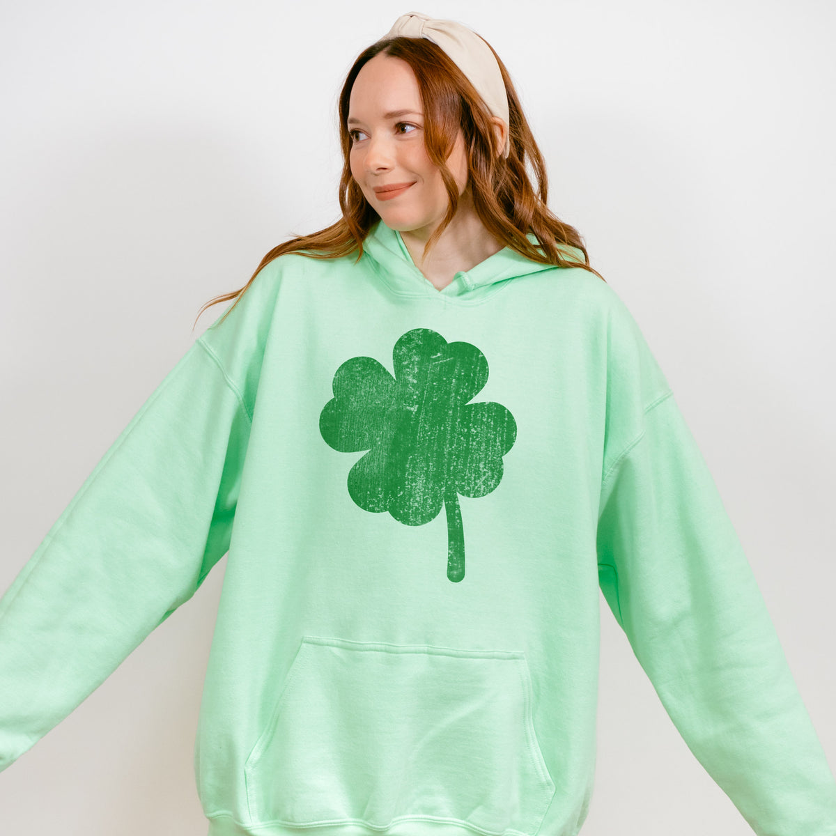 Vintage Shamrock Hoodie
