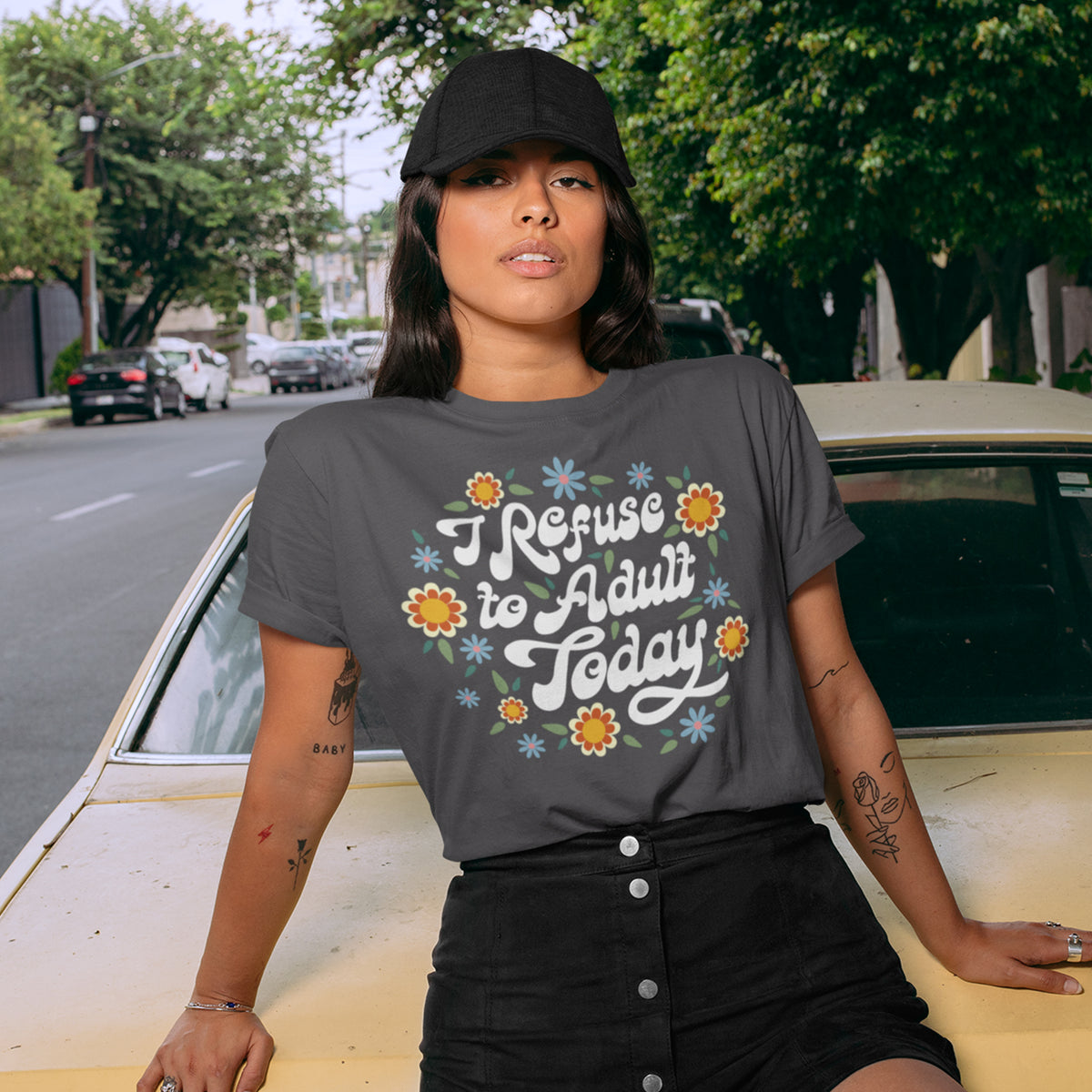 I Refuse To Adult Shirt