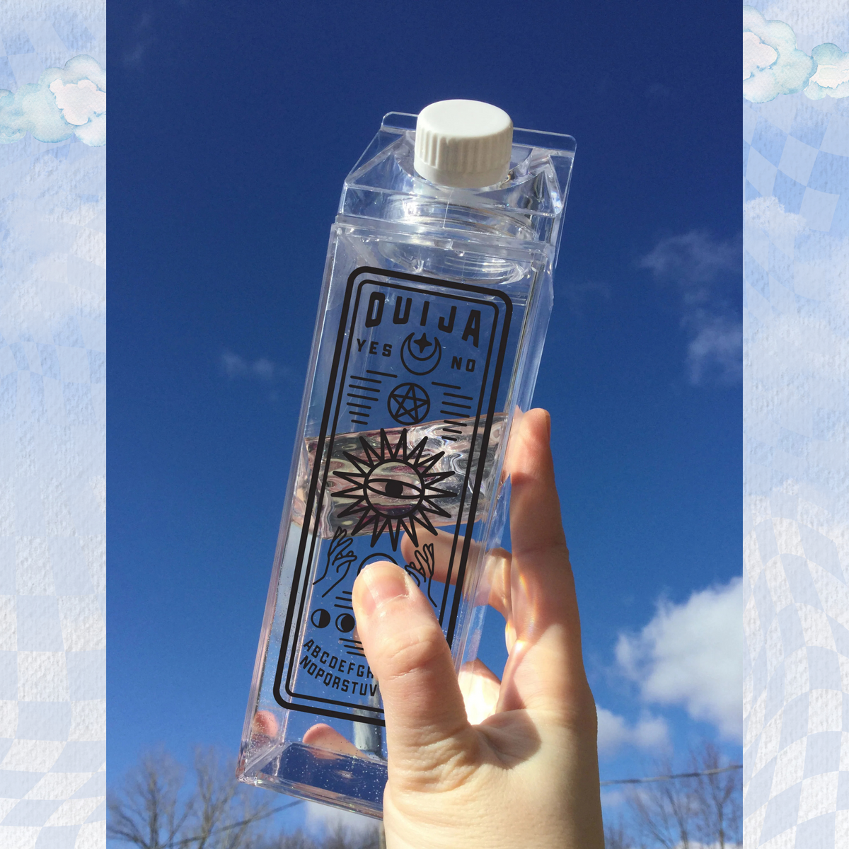 Witchy Tarot Card Milk Carton