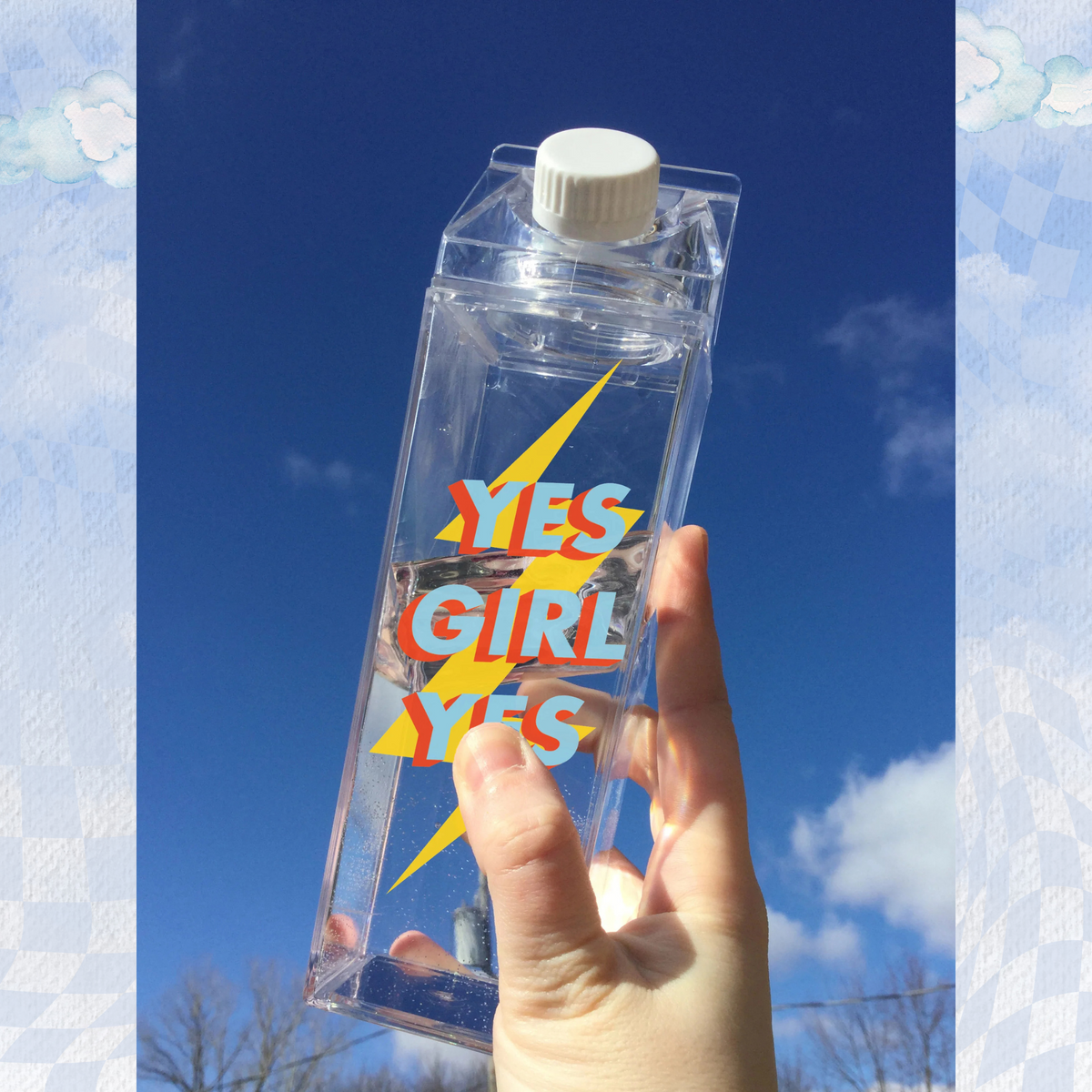 Yes Girl Yes Milk Carton