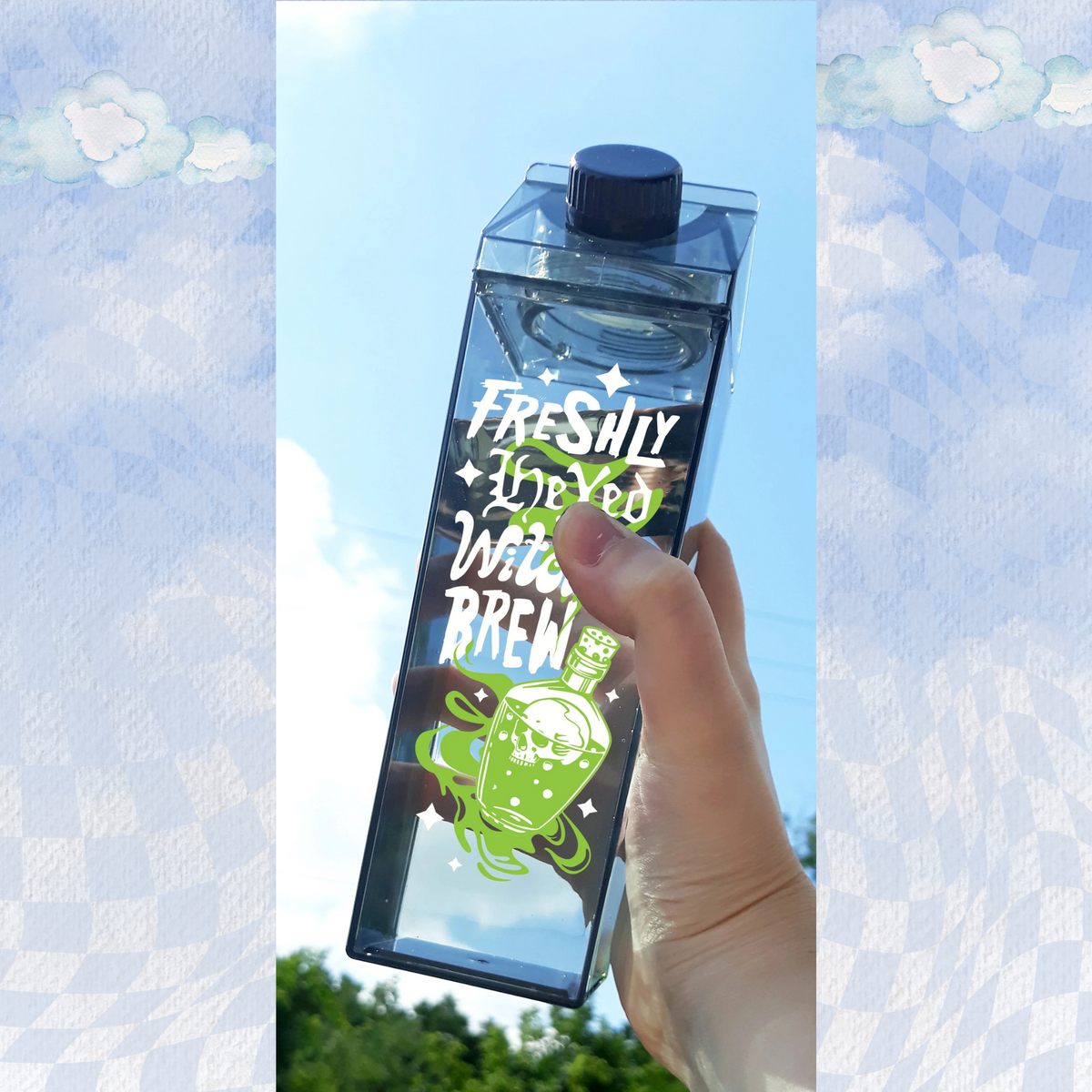 Freshly Hexed Milk Carton