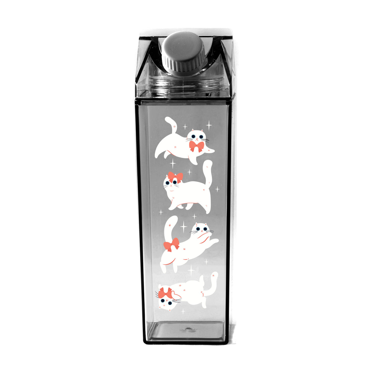 Cat Pattern Milk Carton