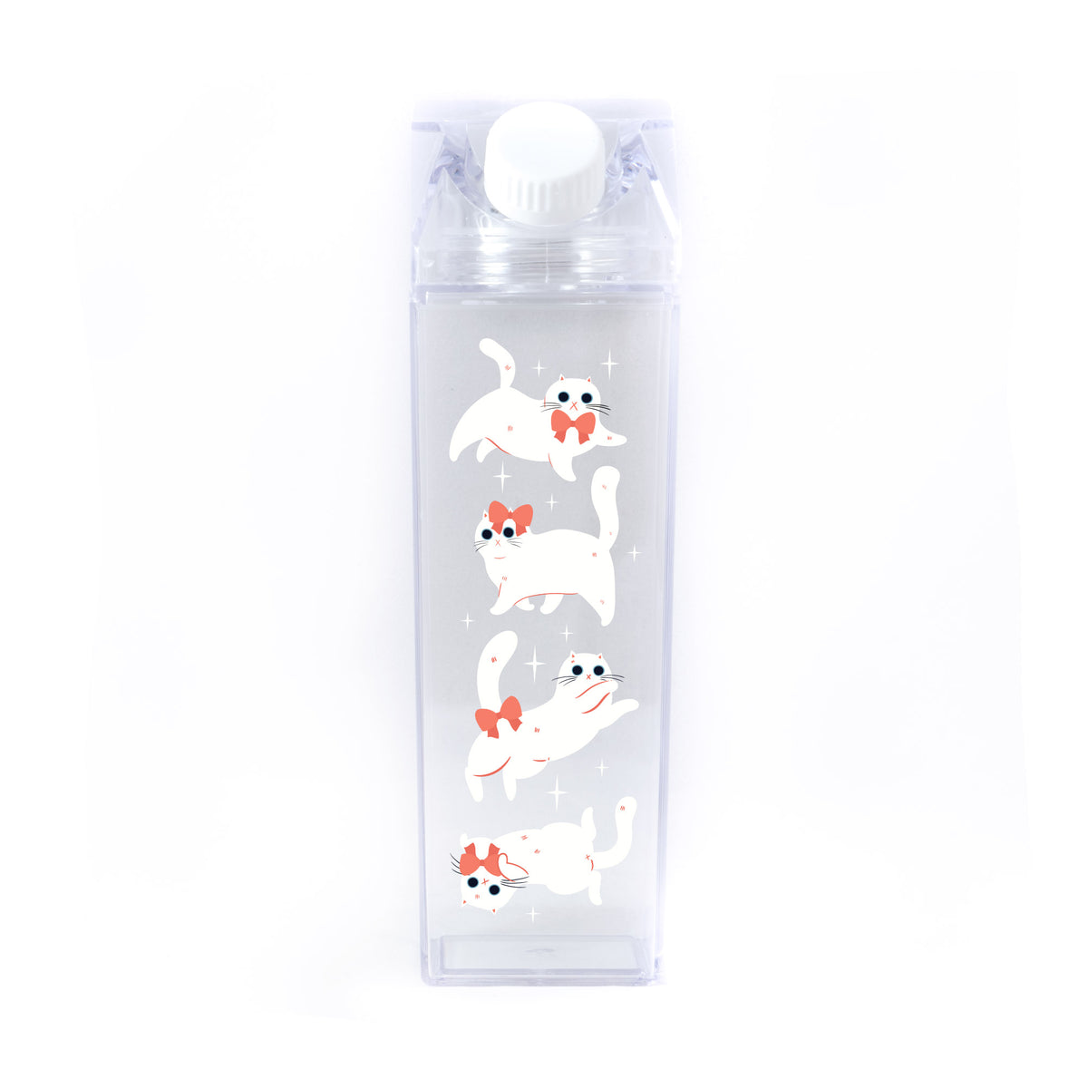 Cat Pattern Milk Carton