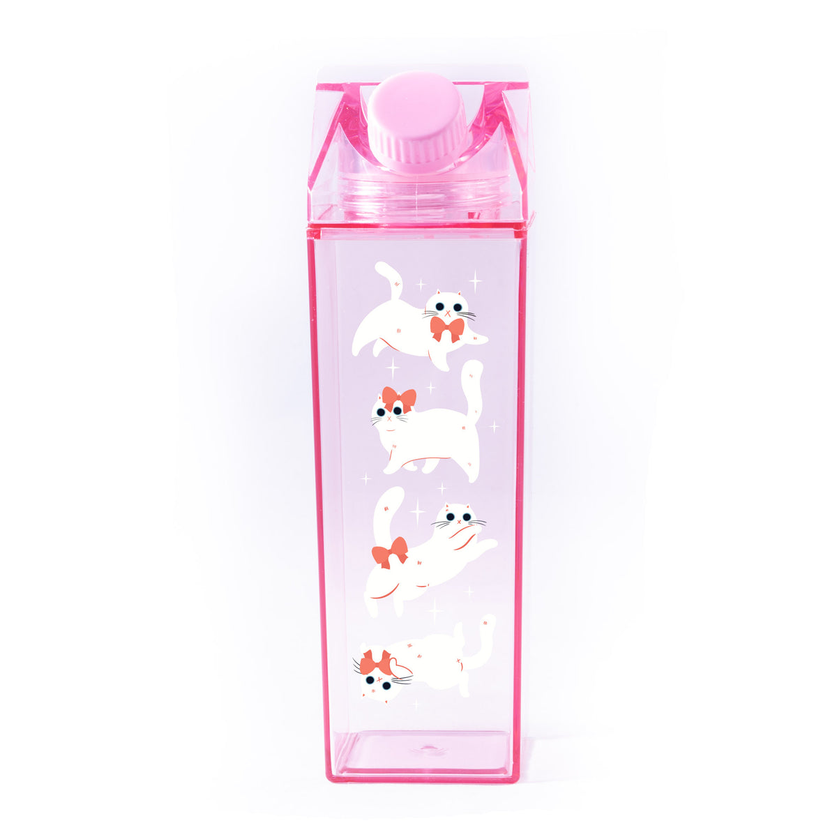 Cat Pattern Milk Carton