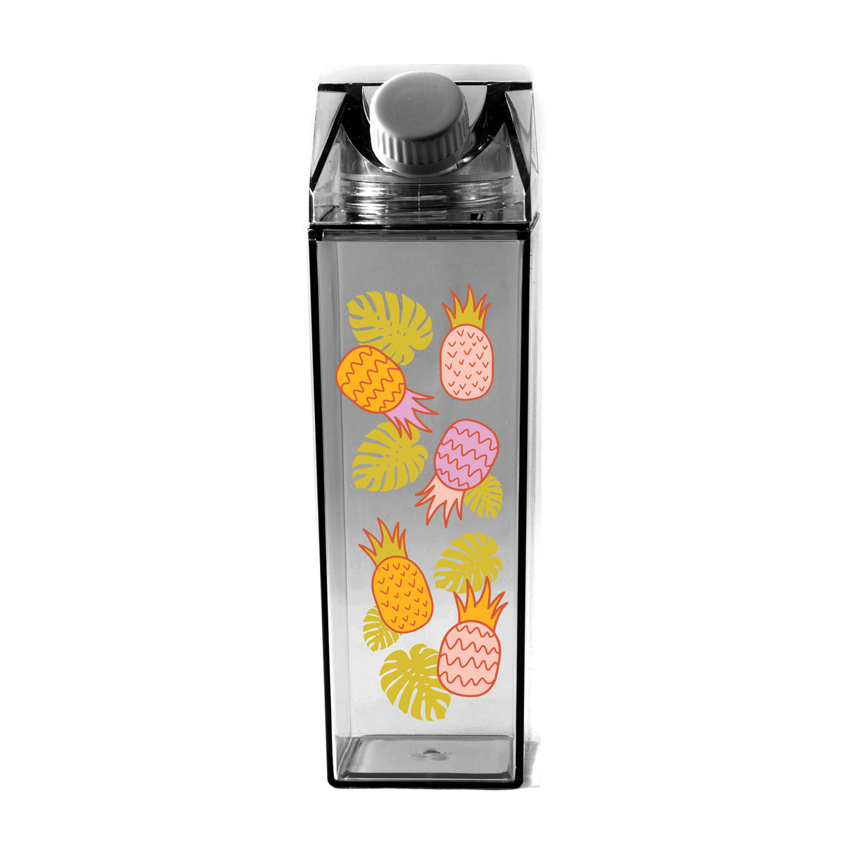 Pineapple Pattern Milk Carton