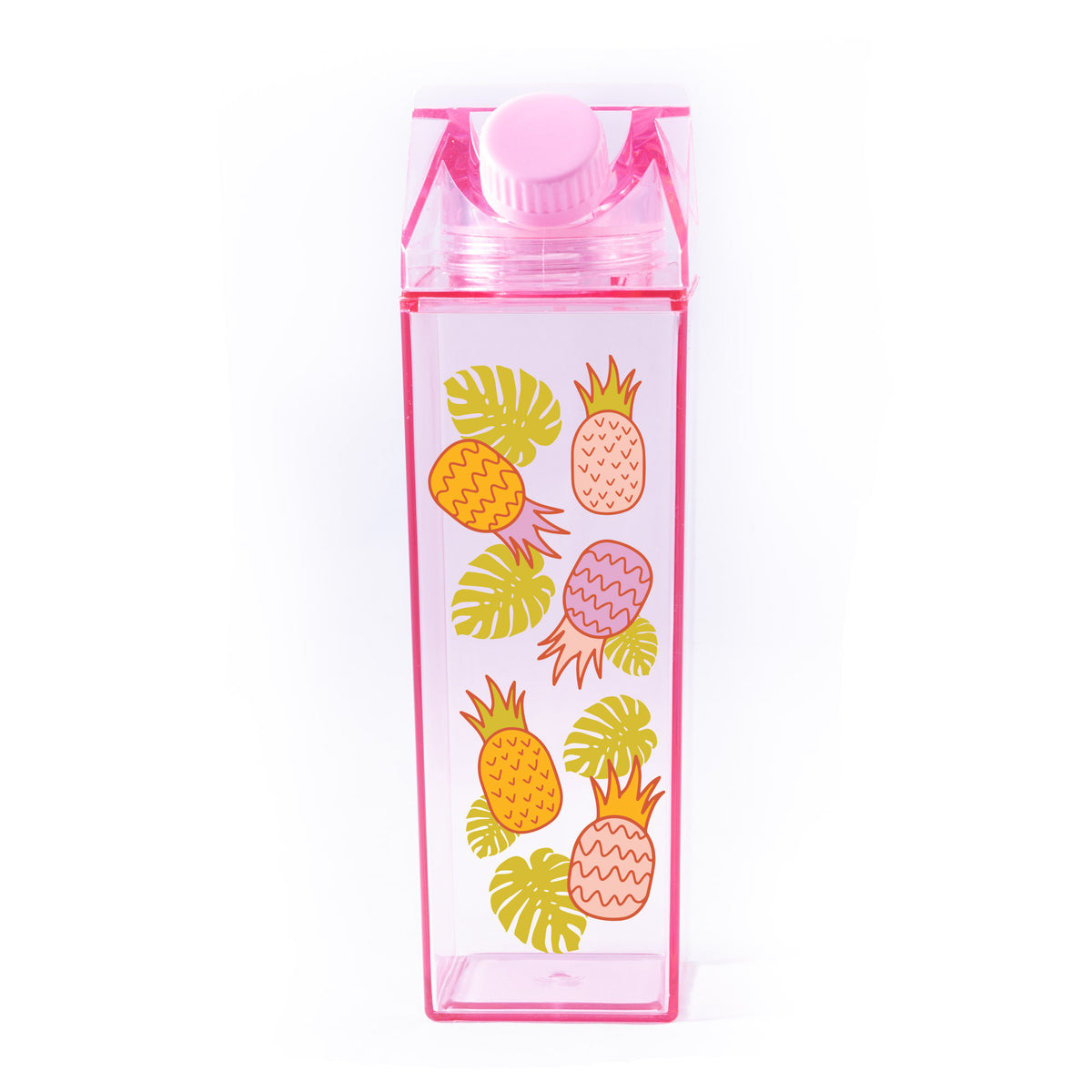 Pineapple Pattern Milk Carton