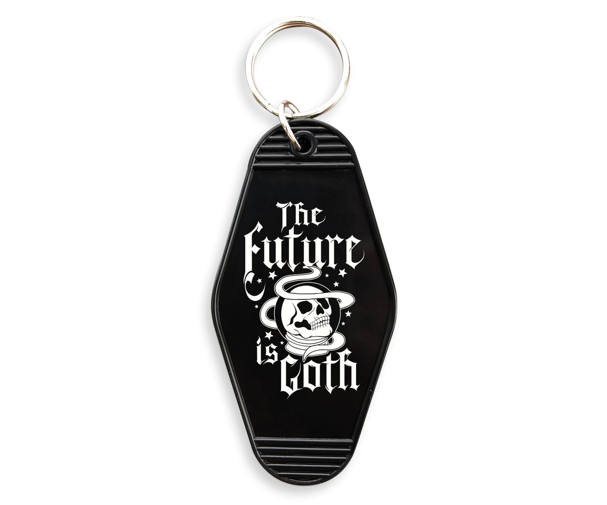 Future Is Goth Motel Keychain