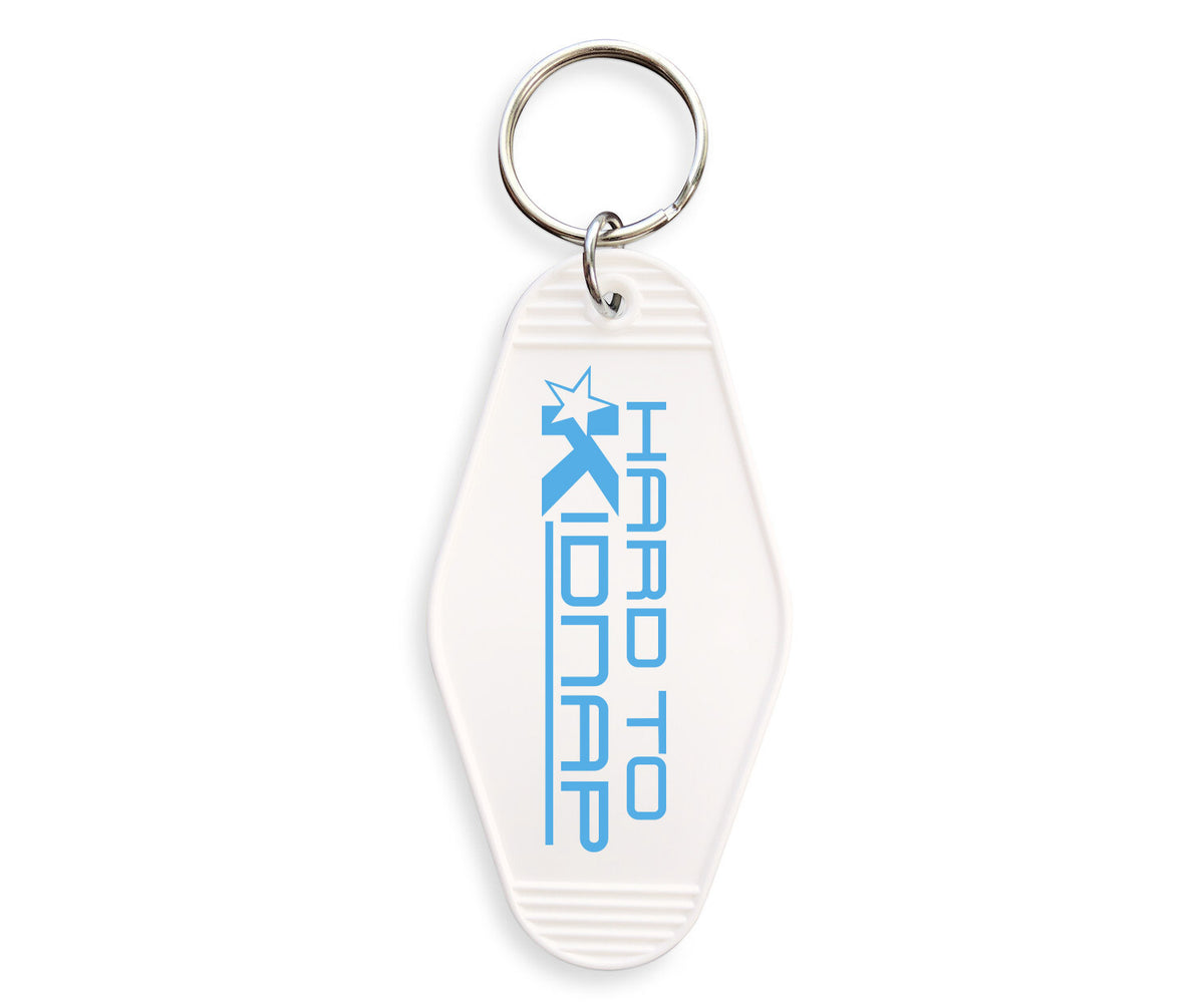 Hard To Kidnap Motel Keychain