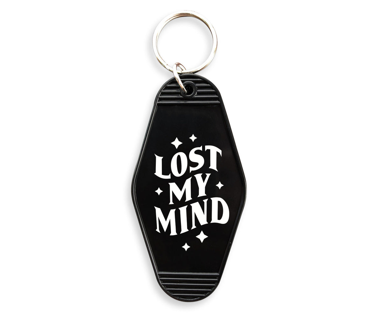 Lost My Mind Motel Keychain