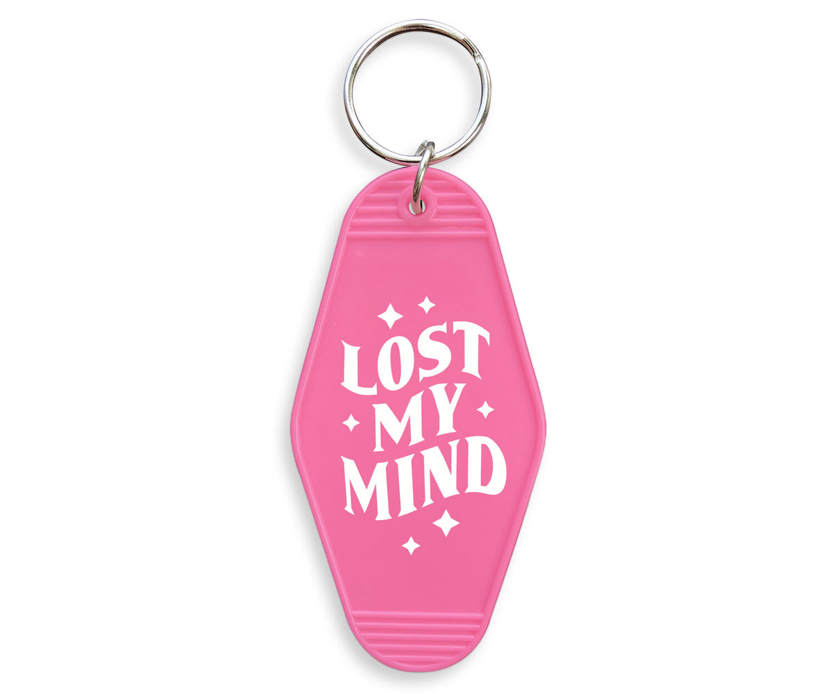 Lost My Mind Motel Keychain