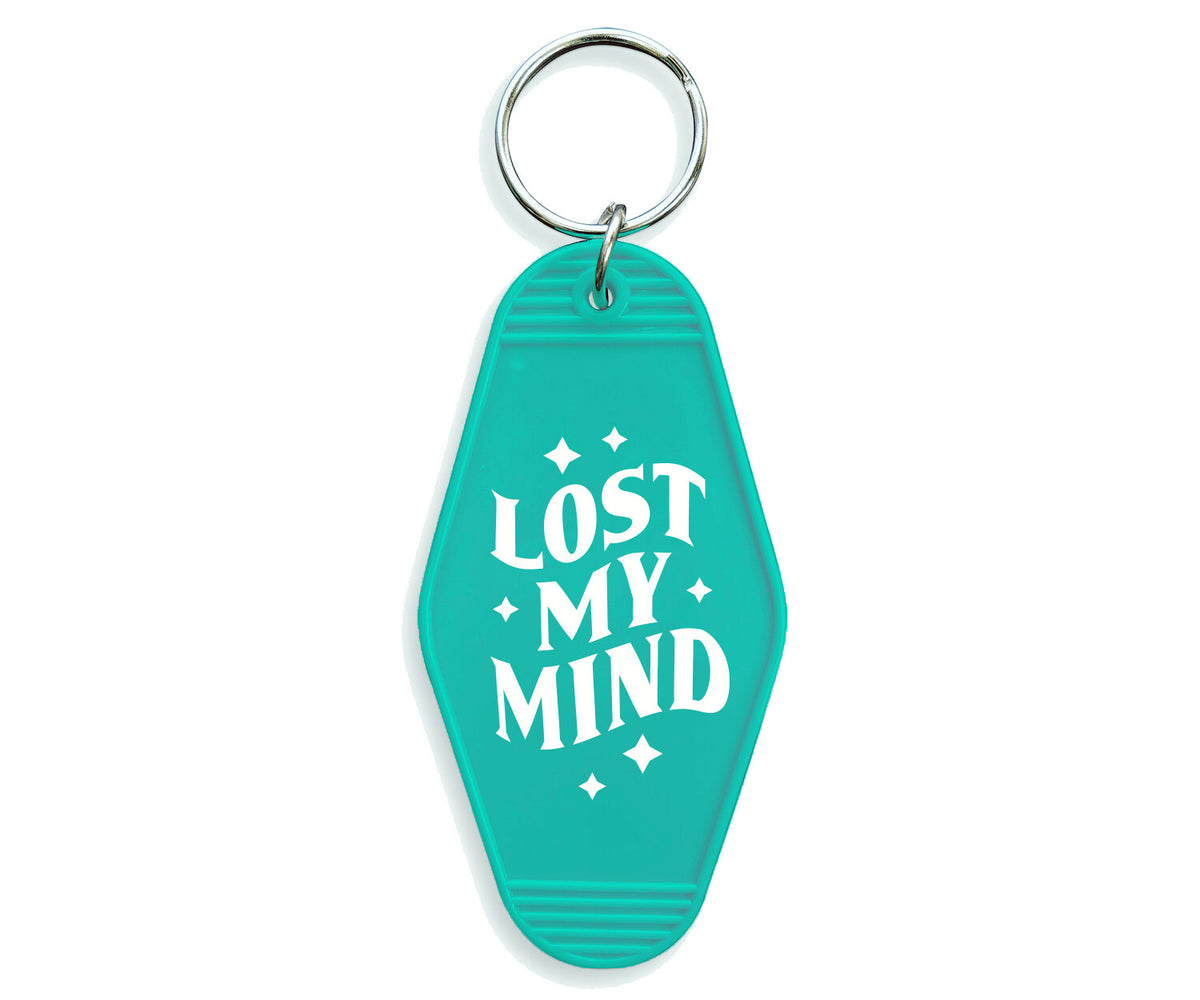 Lost My Mind Motel Keychain