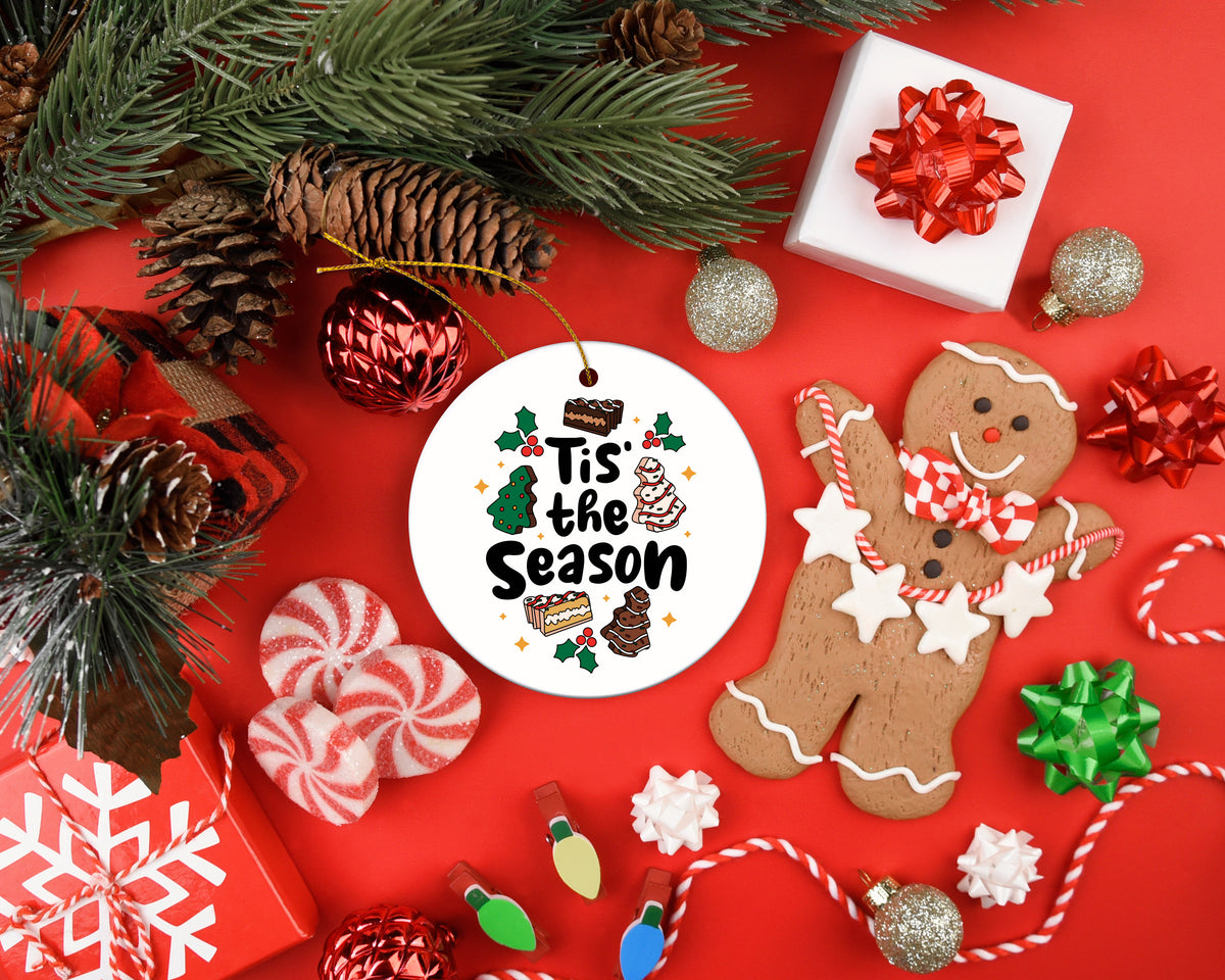 Christmas Snack Cakes Tis The Season Ornament