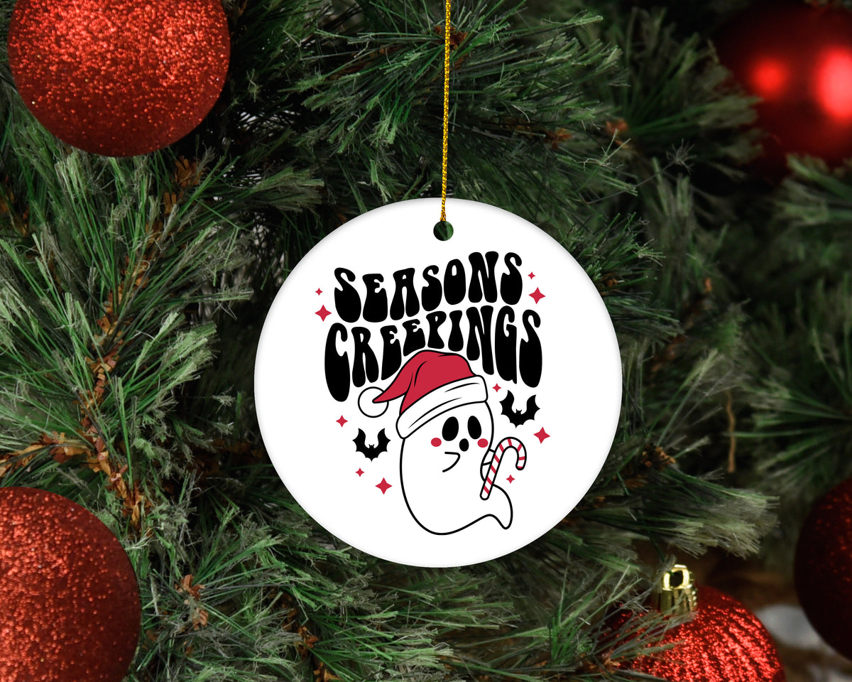 Seasons Creepings Ornament