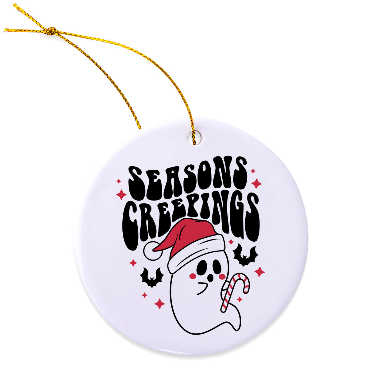 Seasons Creepings Ornament