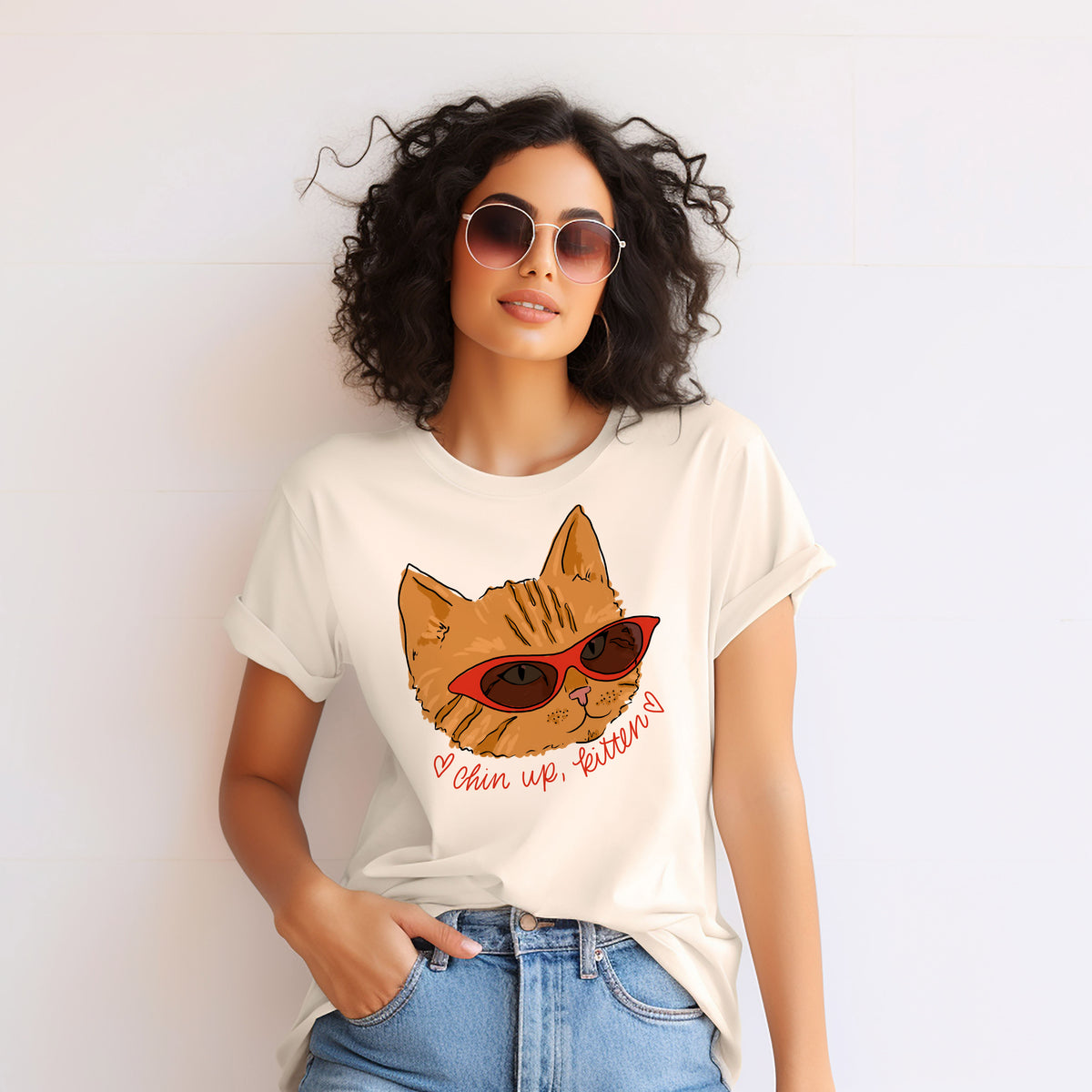 Chin Up Kitten Shirt